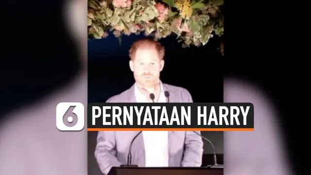 VIDEO: Penyataan Pangeran Harry Setelah Mundur dari Kerajaan Inggris