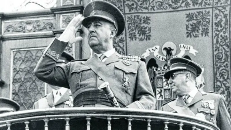 Mendiang Diktator Spanyol, Francisco Franco (AFP PHOTO)