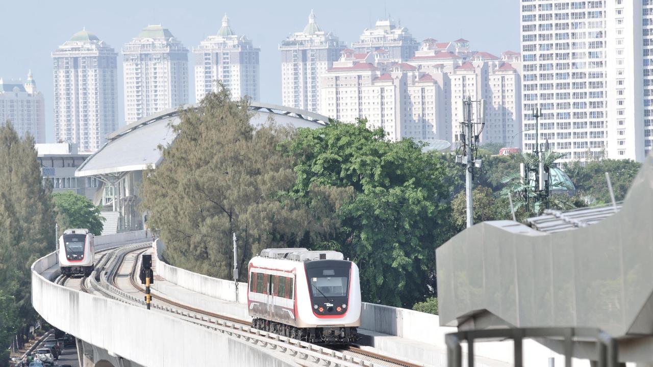 LRT Kelapa Gading-Manggarai Beroperasi 26 Agustus, Rutenya Lewat 11 Stasiun