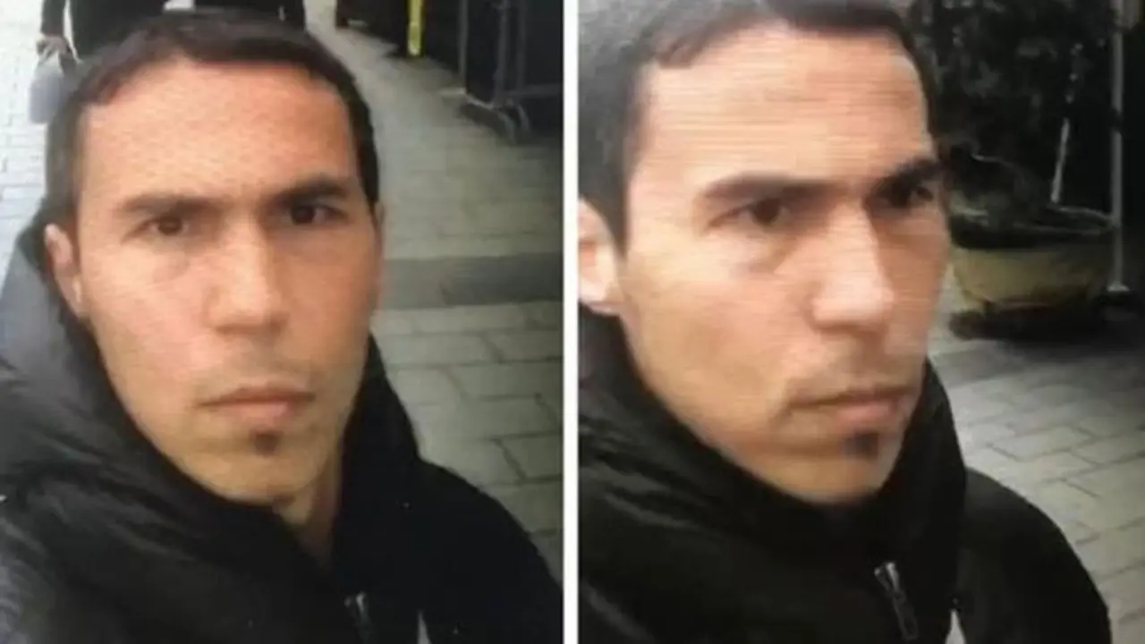 Pria diduga penembak di kelab malam Reina. (Polisi Anti-Teror Turki/BBC) 