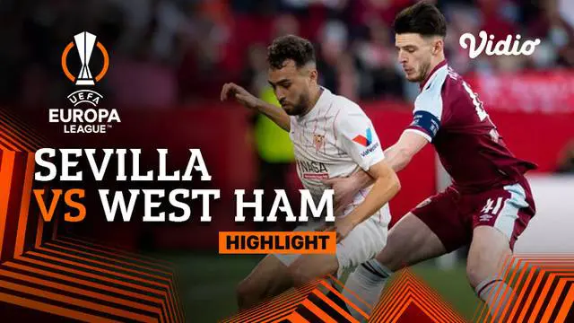 Berita video highlights Liga Europa, Sevilla menang tipis 1-0 atas West Ham United di leg 1 babak 16 besar Liga Europa, Jumat (11/3/22)