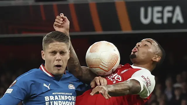 Granit Xhaka Antar Arsenal Tekuk PSV Eindhoven di Liga Europa