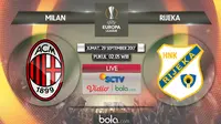 Saksikan Live Streaming AC Milan Vs HNK Rijeka di Bola.com