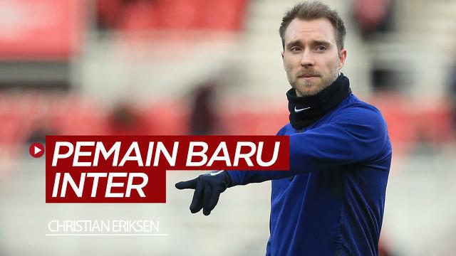 Berita video Inter Milan mengumumkan pemain baru mereka yang dibeli dari Tottenham Hotspur, Christian Eriksen, pada Selasa (28/1/2020).