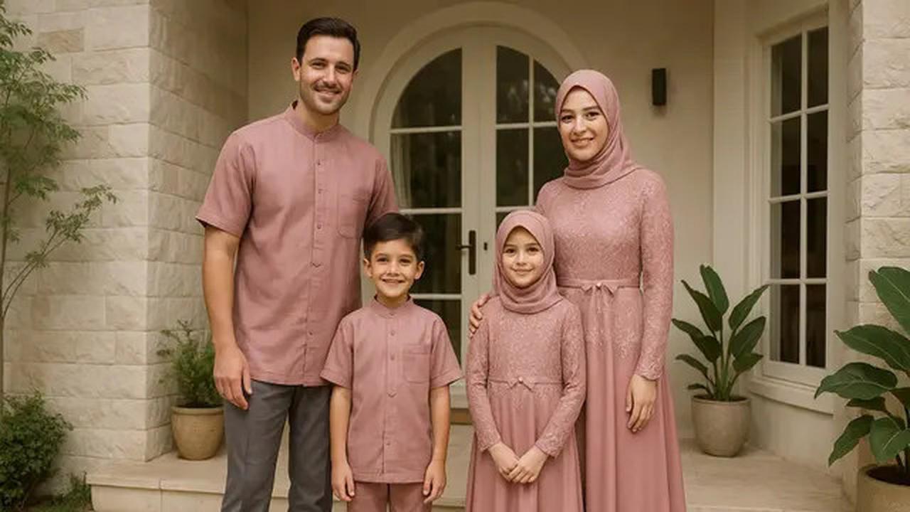 10 Gamis Islami Couple untuk Acara Keluarga yang Elegan dan Serasi di 2025