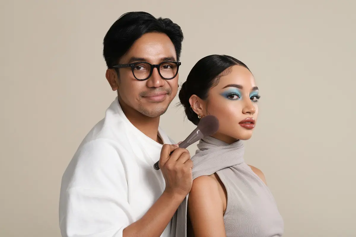 Mencari Brush yang Tepat  yang Juga Dikenakan MUA Bubah Alfian