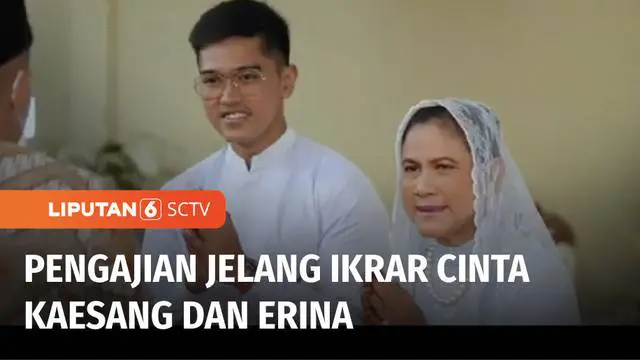 Sementara itu, keluarga Presiden Joko Widodo menggelar pengajian di rumah pribadinya di Solo, Jawa Tengah. Pengajian jelang pernikahan Kaesang-Erina dihadiri oleh keluarga besar Presiden Joko Widodo.