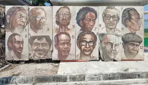 Poster Ikonik ‘Hidup Ataoe Mati’ Trubus Soedarsono, Seniman di Pusaran Perlawanan