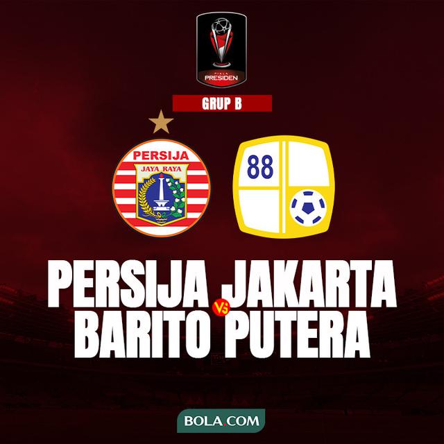 Piala Presiden 2022 - Grup B - Persija Jakarta Vs Barito Putera