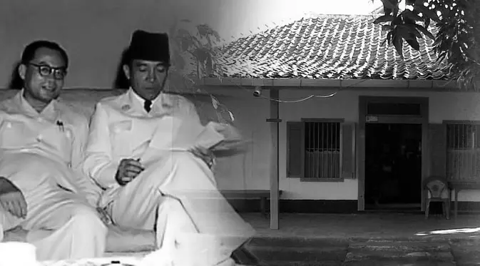 Sukarno, Hatta, dan rumah tempat mereka 