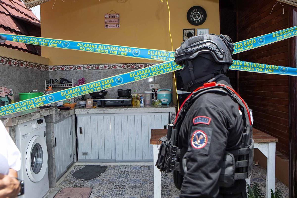 FOTO: BNN Bongkar Laboratorium Narkoba Mephedrone Jaringan Rusia di Bali