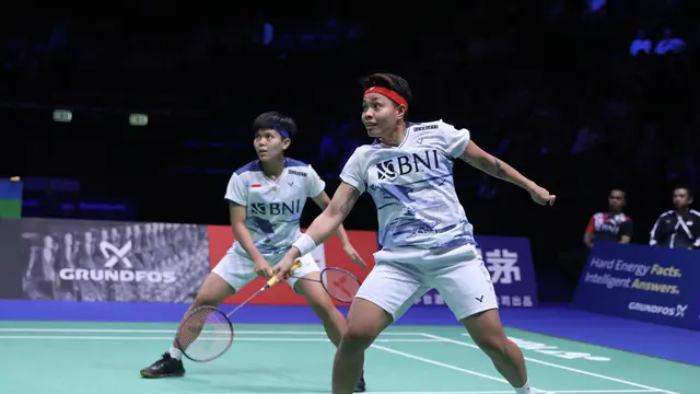 Apriyani Rahayu/Siti Fadia Silva Ramadhanti - Kejuaraan Dunia Bulu Tangkis 2023 - Bulu Tangkis