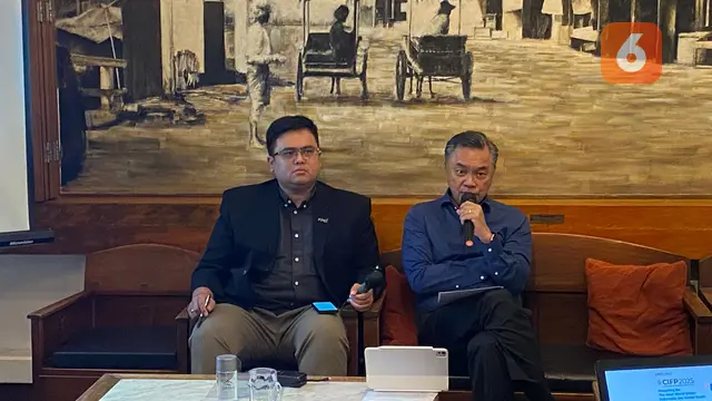 Pendiri FPCI Dino Patti Djalal pada Selasa (25/11/2025) menyoroti pentingnya kerangka perdamaian yang disepakati oleh seluruh pihak yang bertikai di Gaza (Dok. Liputan6.com/Teddy Tri Setio Berty).