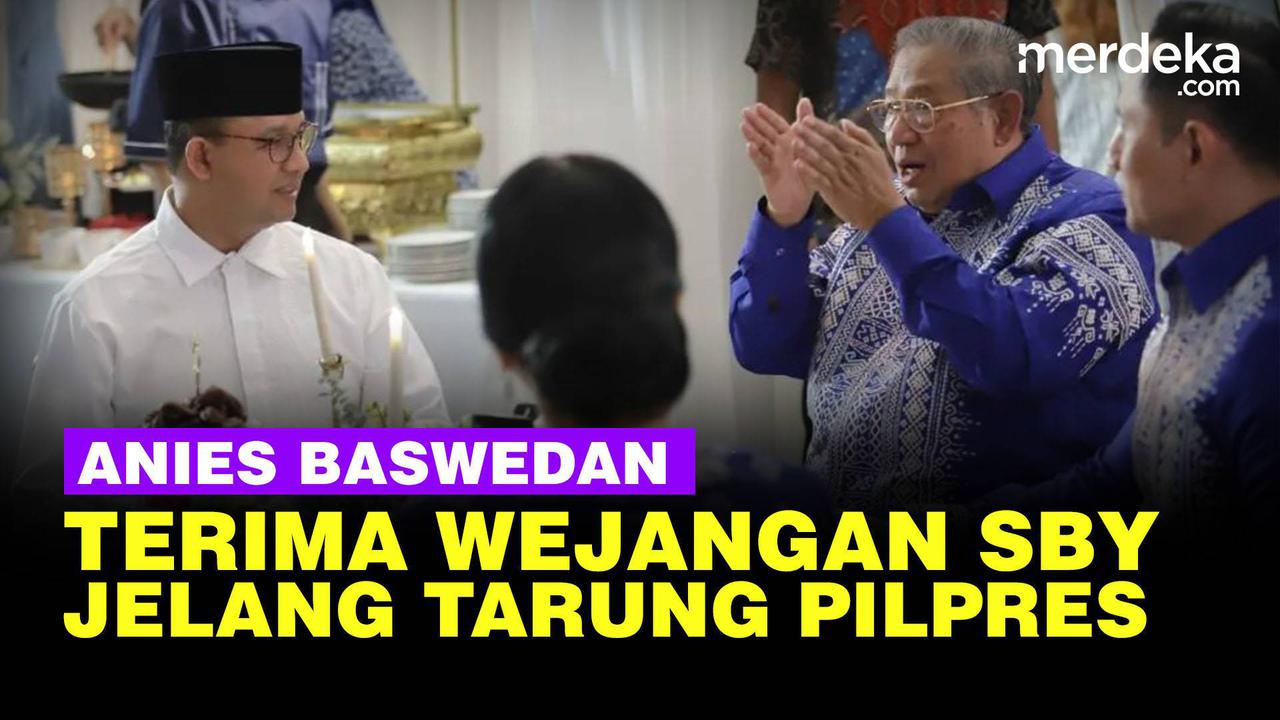 VIDEO: Serius Tapi Santai, Momen Anies Terima Wejangan SBY Jelang Tarung Pilpres