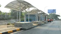 Pada Jalan Tol Jakarta Cikampek, terdapat tiga lokasi parking bay yaitu di Km 18, Km 41, dan Km 59 bagi pemudik yang akan menuju Cikampek. (Doc Jasa Marga)