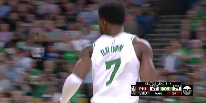 VIDEO : Cuplikan Pertandingan Playoffs NBA, Celtics 114 vs 76ers 112