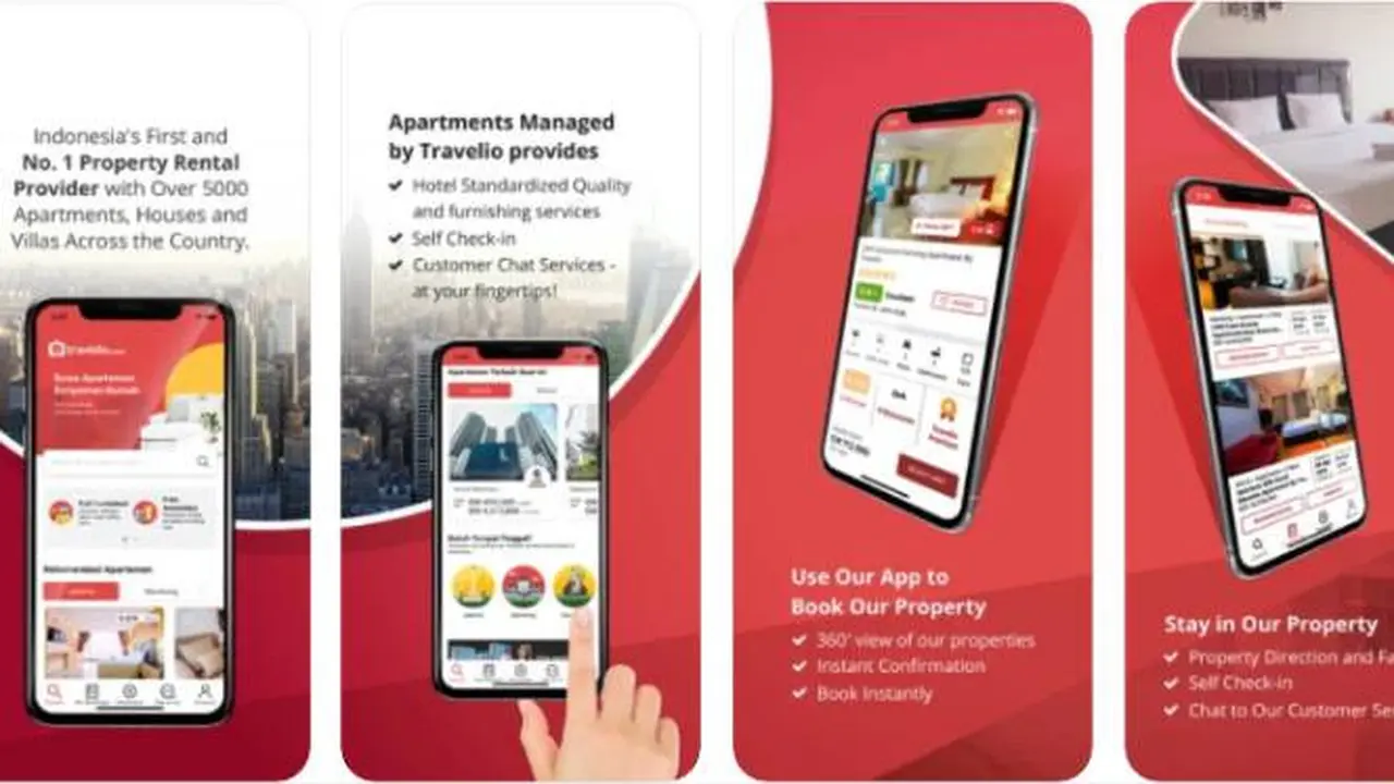 Aplikasi Travelio. Dok: apps.apple.com
