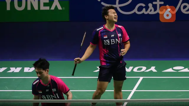 Foto: Mendung di Istora, 6 Wakil Indonesia Terhenti di Babak 16 Besar Indonesia Open 2022 termasuk Marcus Gideon/ Kevin Sanjaya