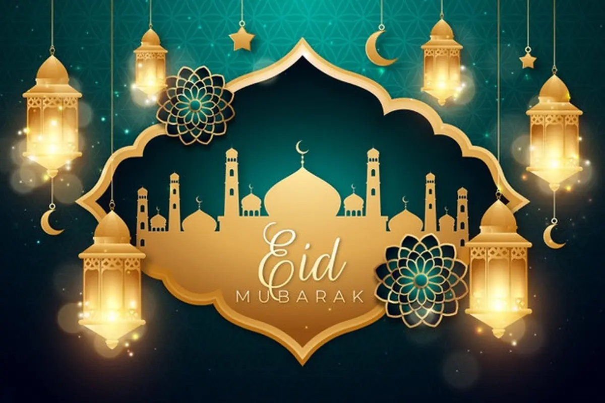 Ilustrasi ucapan, Idul Fitri