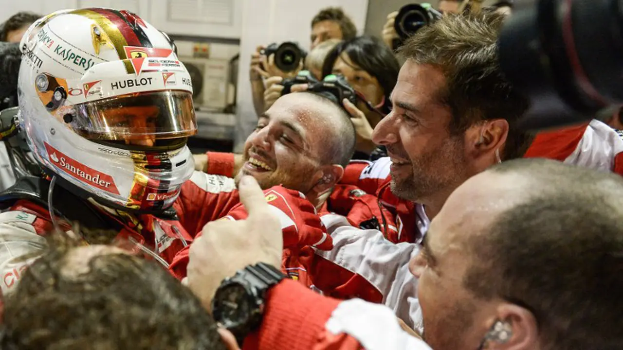 Ferrari (AFP PHOTO / MOHD RASFAN )