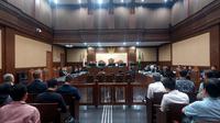 Sidang lanjutan perkara dugaan korupsi pembiayaan ekspor Lembaga Pembiayaan Ekspor Indonesia (LPEI) dengan agenda pembacaan eksepsi digelar di Pengadilan Negeri Kelas IA Jakarta Pusat (PN Jakpus). (Ist)