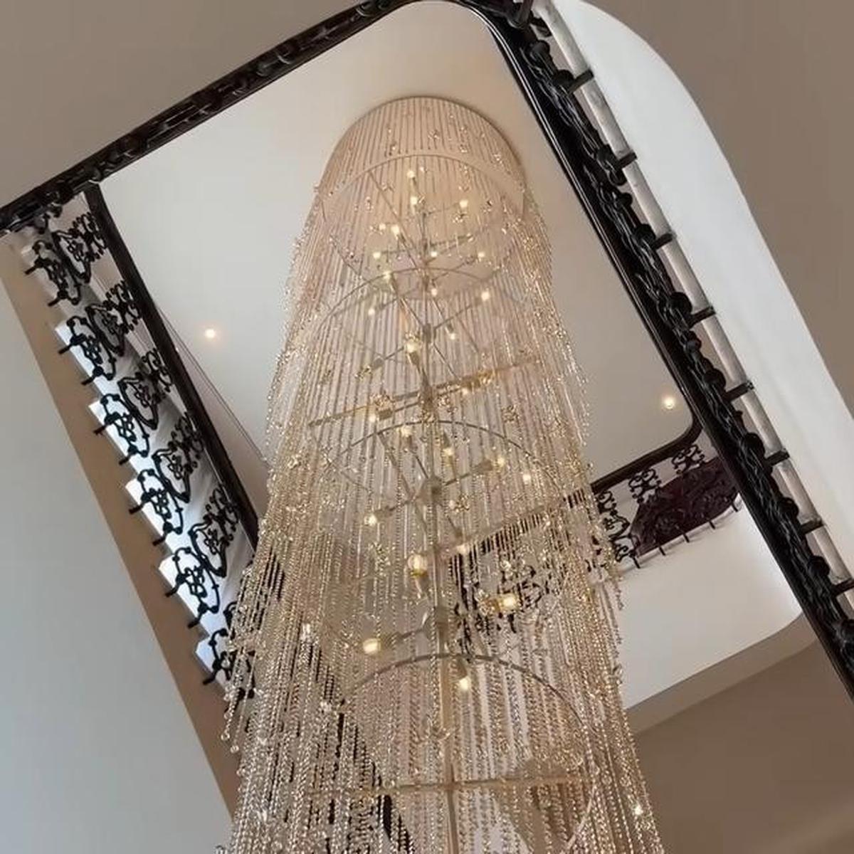 8 Model Chandelier di Rumah Baru Tasya Farasya, Ada yang Terinspirasi dari Namanya
