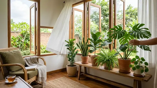 13 Tanaman Dalam Rumah yang Membuat Ruangan Terasa Lebih Segar, Cantik, dan Nyaman