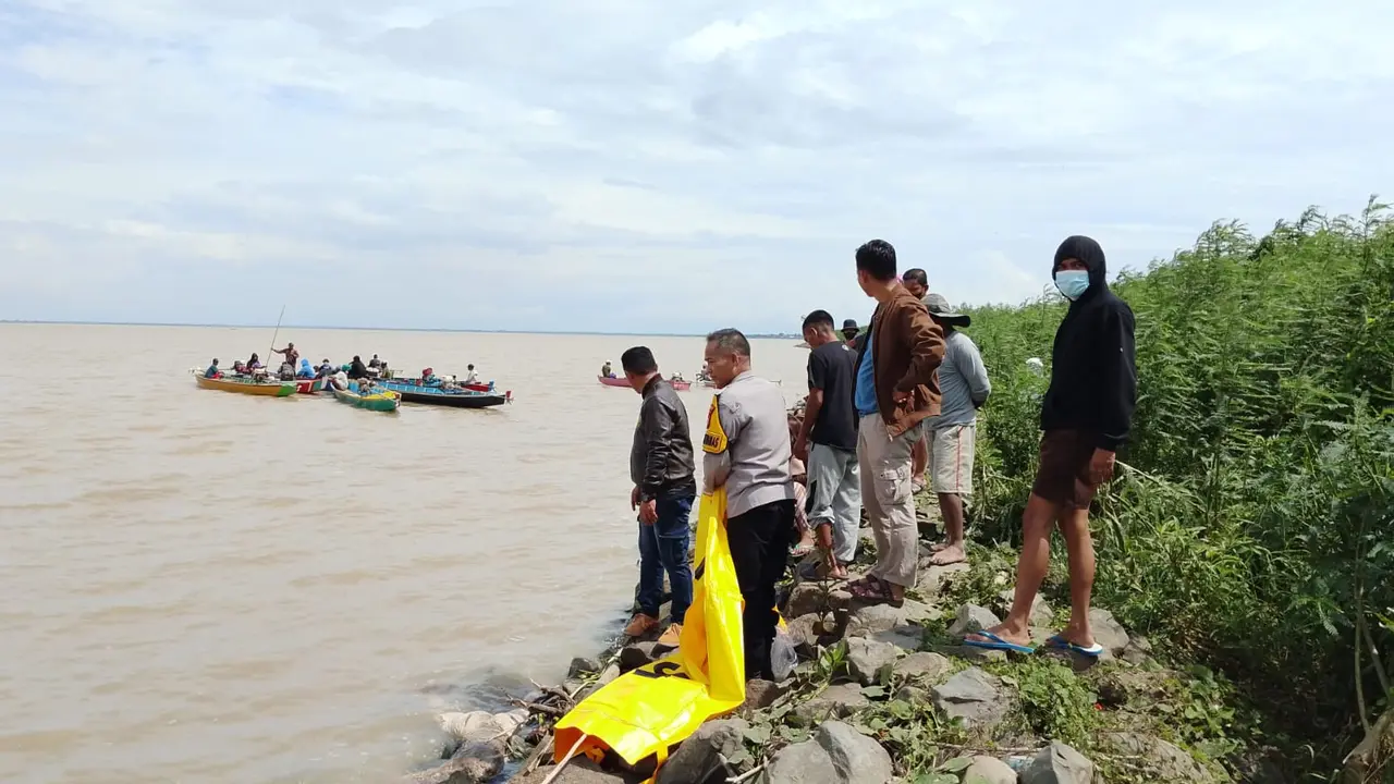 Lokasi penemuan mayat tanpa kepala di Wajo. (Liputan6.com/Fauzan)