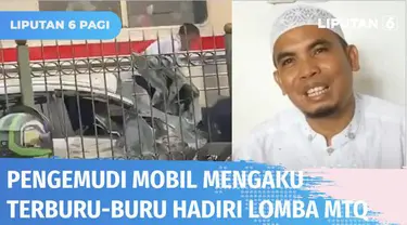 Alami luka ringan dalam insiden kecelakaan dengan kereta KRL di Citayam, pengemudi mengaku saat itu tengah tergesa-gesa menuju tempat lomba MTQ di Jakarta Selatan untuk jadi juri. Saat kejadian ia sudah diingatkan petugas bahwa kereta api akan melint...