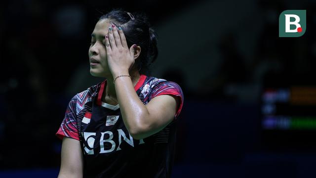 Foto: Mohammad Ahsan / Hendra Setiawan dan Gregoria Mariska Tunjung Tumbang di Babak Pertama Indonesia Open 2022