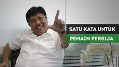 Berita video jawaban cepat Direktur Utama Persija Jakarta tentang pemain-pemain Macan Kemayoran.