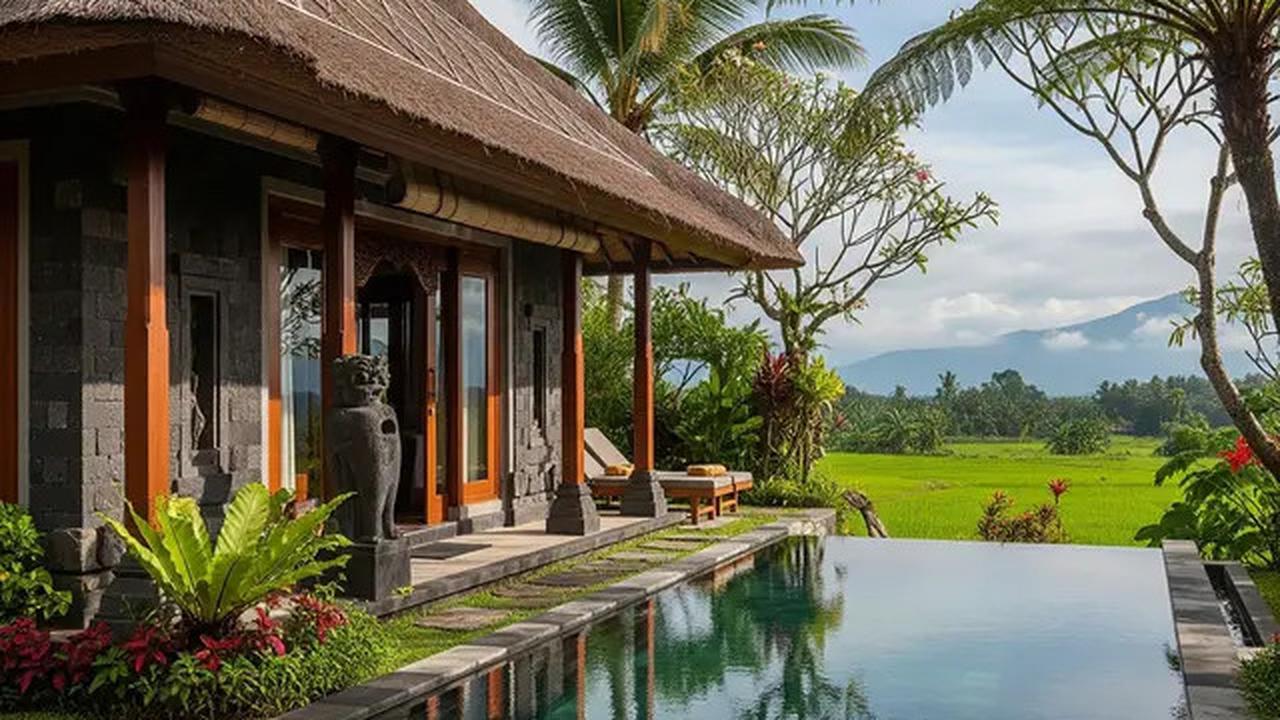 7 Desain Rumah Sederhana Tapi Mewah Ala Villa Bali yang Harmonis dan Estetik, Bisa Ditiru