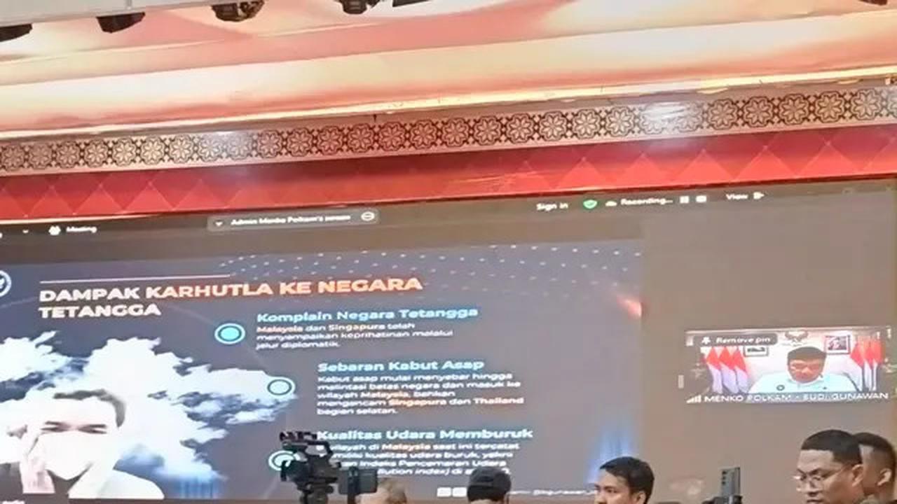 Kualitas Udara Memburuk, Malaysia dan Singapura Keluhkan Kabut Asap dari Riau