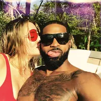 Di hari Valentine, Khloe Kardashian mengungkapkan bahwa ia yakin Tristan Thomspon adalah jodohnya. (instagram/khloekardashian)