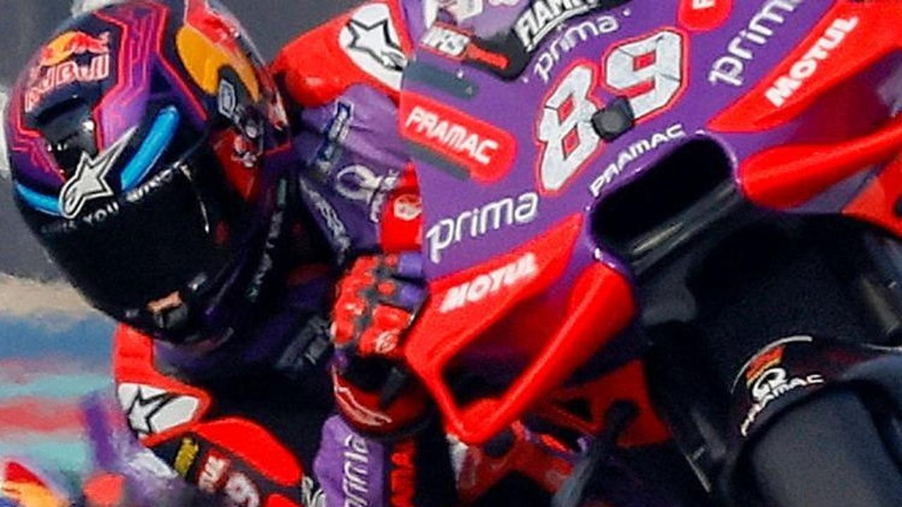 FOTO: Momen Jorge Martin Rajai Sprint Race MotoGP Qatar 2024 hingga Marc Marquez Tampil Cemerlang