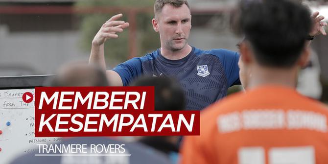 VIDEO: Tranmere Rovers Beri Kesempatan untuk Pesepak Bola Berbakat di Indonesia