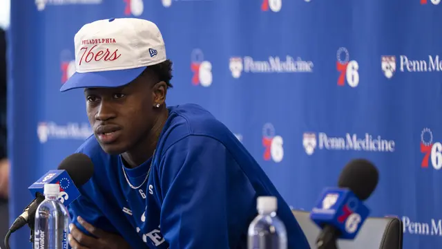 VJ Edgecombe dari Philadelphia 76ers