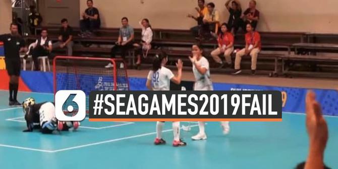 VIDEO: Salah Tampilkan Bendera Indonesia, Sea Games 2019 Fail Warnai Twitter