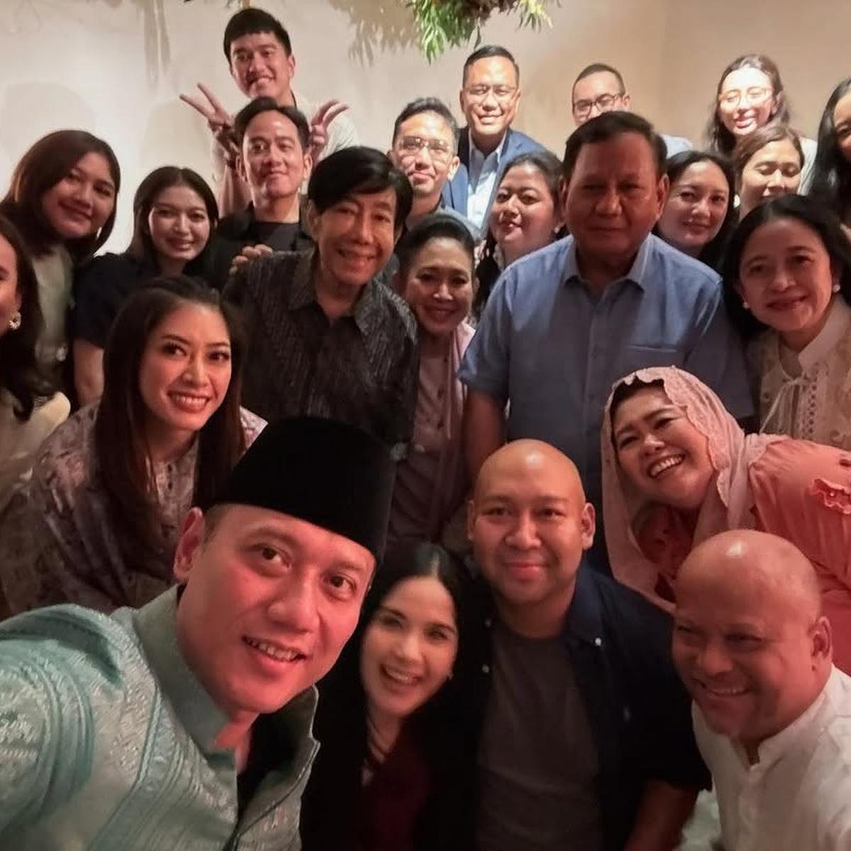 Momen Mahal Kumpul Anak Presiden Soekarno Sampai Prabowo, Ada Pose Imut Kaesang