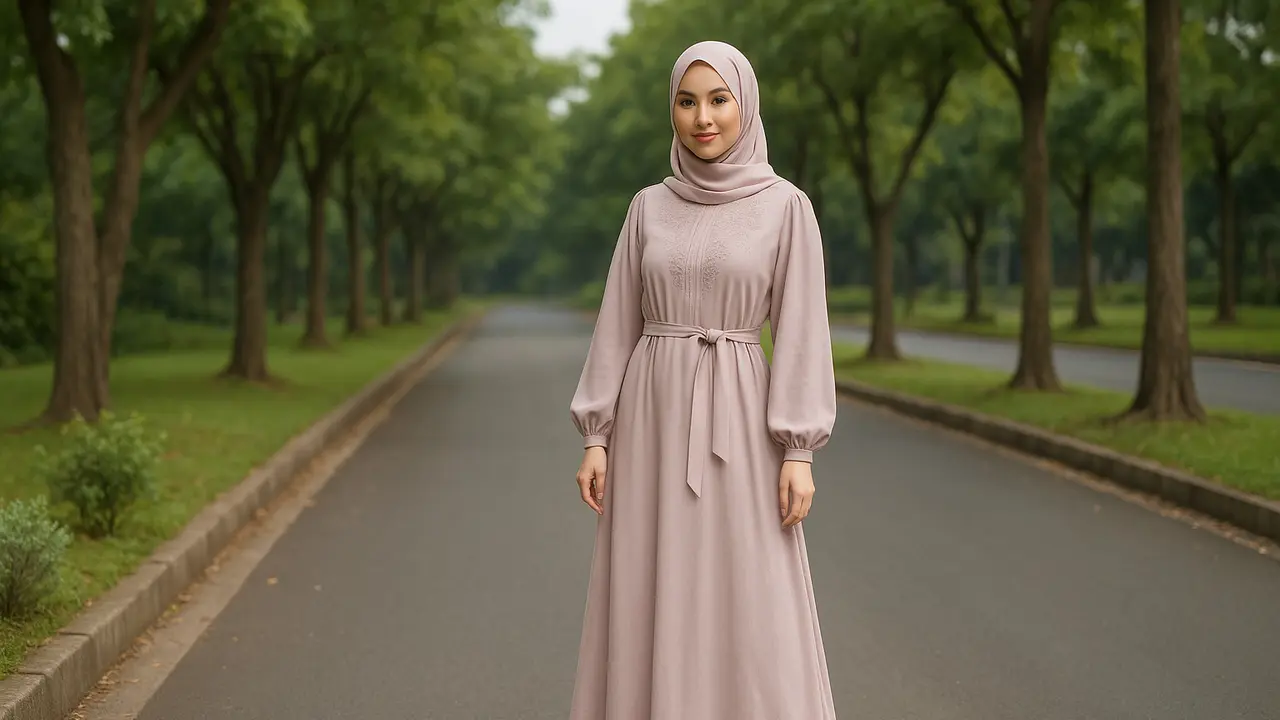 Model Baju Gamis Panjang