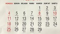 Kalender tanggal merah libur Februari 2024&nbsp;terdiri dari hari libur nasional hingga cuti bersama. (Liputan6.com/Devira Prastiwi)
