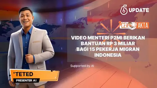 Hoaks Video Menteri P2MI Berikan Bantuan Rp 3 Miliar pada 15 Pekerja Migran