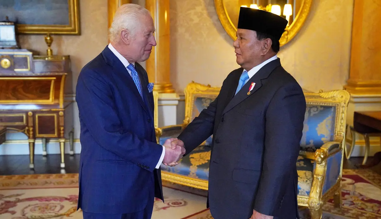 Presiden Prabowo juga diagendakan untuk menghadiri acara CEO Roundtable Forum. (Jonathan Brady/POOL/AFP)