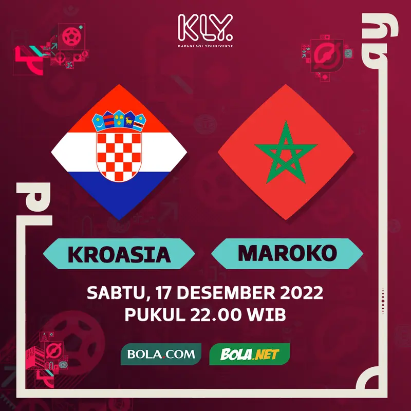 Piala Dunia 2022 - Kroasia Vs Maroko