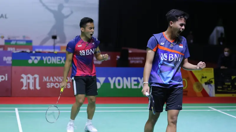 Rahmat Hidayat/Pramudya Kusumawardana - Indonesia International Challenge 2022 - Bulu Tangkis -15 Oktober