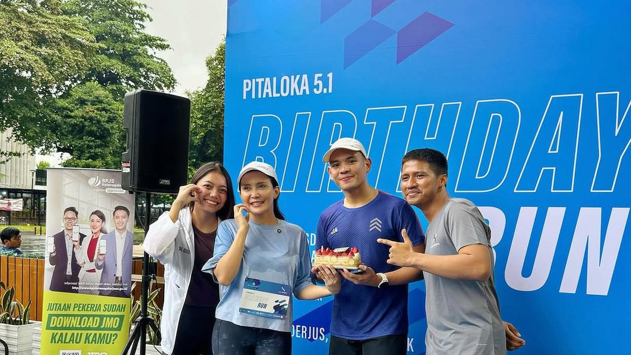 Rieke 'Oneng' Gelar Birthday Run di GBK '51 Tahun