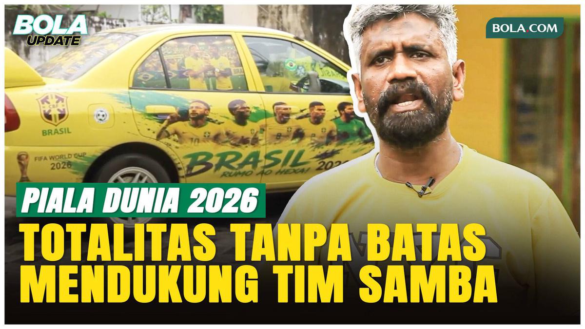 Meriahkan Piala Dunia 2026, Pria India Ini Sulap Rumah dan Mobil Jadi Bernuansa Tim Samba