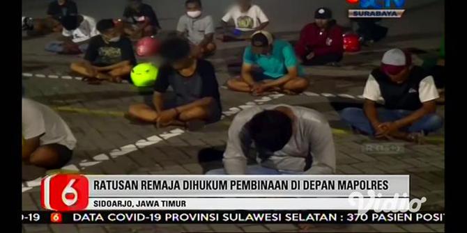VIDEO: Ratusan Remaja Ikuti Balap Liar Saat Pandemi COVID-19, Ini Langkah Polisi Sidoarjo