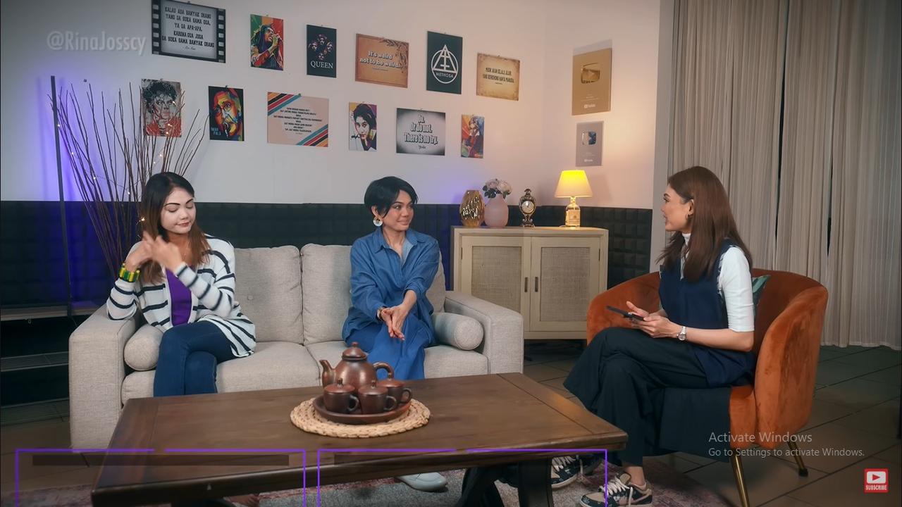 Bikin Acara Talkshow, Rina Nose Undang Dirinya Sendiri Jadi Bintang Tamu - Kocaknya Disebut Another Level