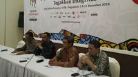 Hari Antikorupsi International (HAKI) di Yogyakarta (Liputan6.com/ Fathi Mahmud)